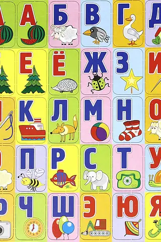 Касса букв и слов на магнитах