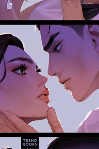 Transparent bookmark "Kiss" based on the novel by Anna Jane "LoveHate"