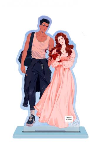 A figurine of "Lady and the Tramp" based on the novel by Ksyusha Levina