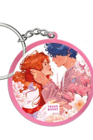 Keychain "Cupid and Psyche" based on the novel by Dana Delon