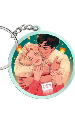 Keychain "With Love, Keith" based on the novel by Victoria Pobedinskaya