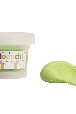 Eco-friendly Noonchi plasticine. Electric mint