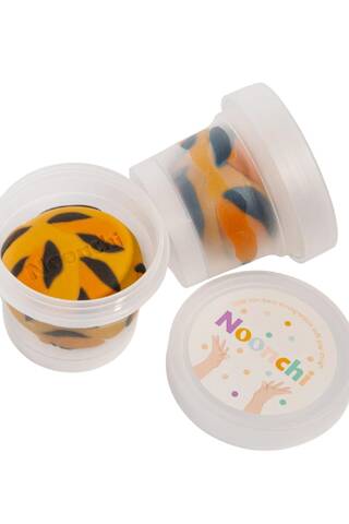Eco-friendly Noonchi play dough. Meow brown