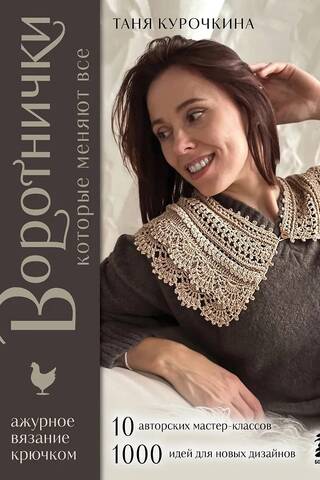 Collars that change everything. Openwork crochet.