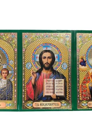 Triptych. Symbol of Faith