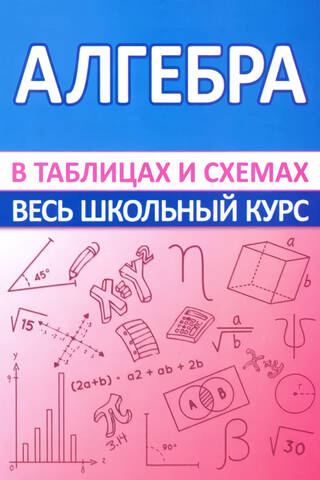 Algebra. The entire school curriculum in tables