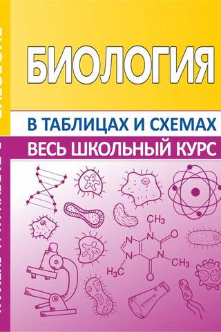 Biology. The entire school curriculum in tables and diagrams.