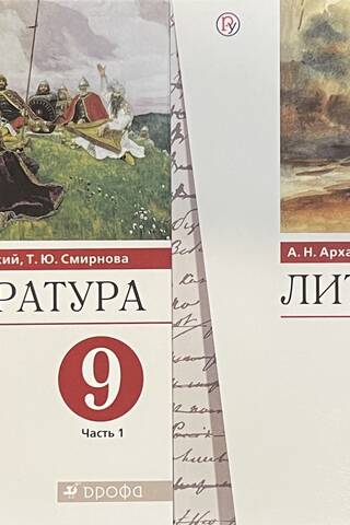 Литература. 9 класс. Учебник. В 2 частях