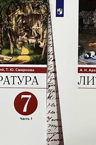 Литература. 7 класс. Учебник. В 2 частях